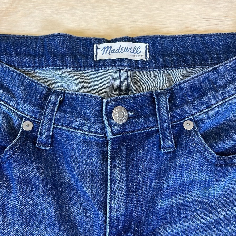 Madewell The Slim Boyjean Patched-Up Edition Size 28 - Picture 4 of 14